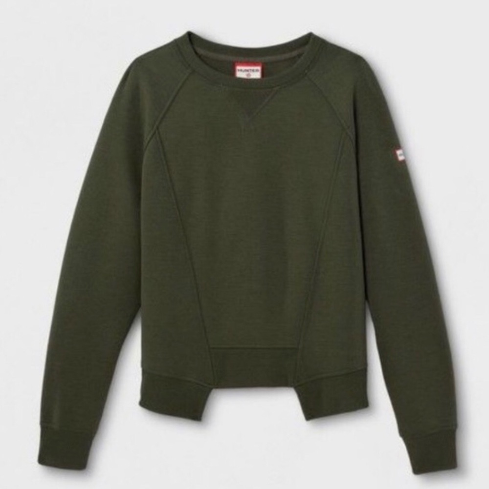 NEW Hunter for Target green crewneck sweater
